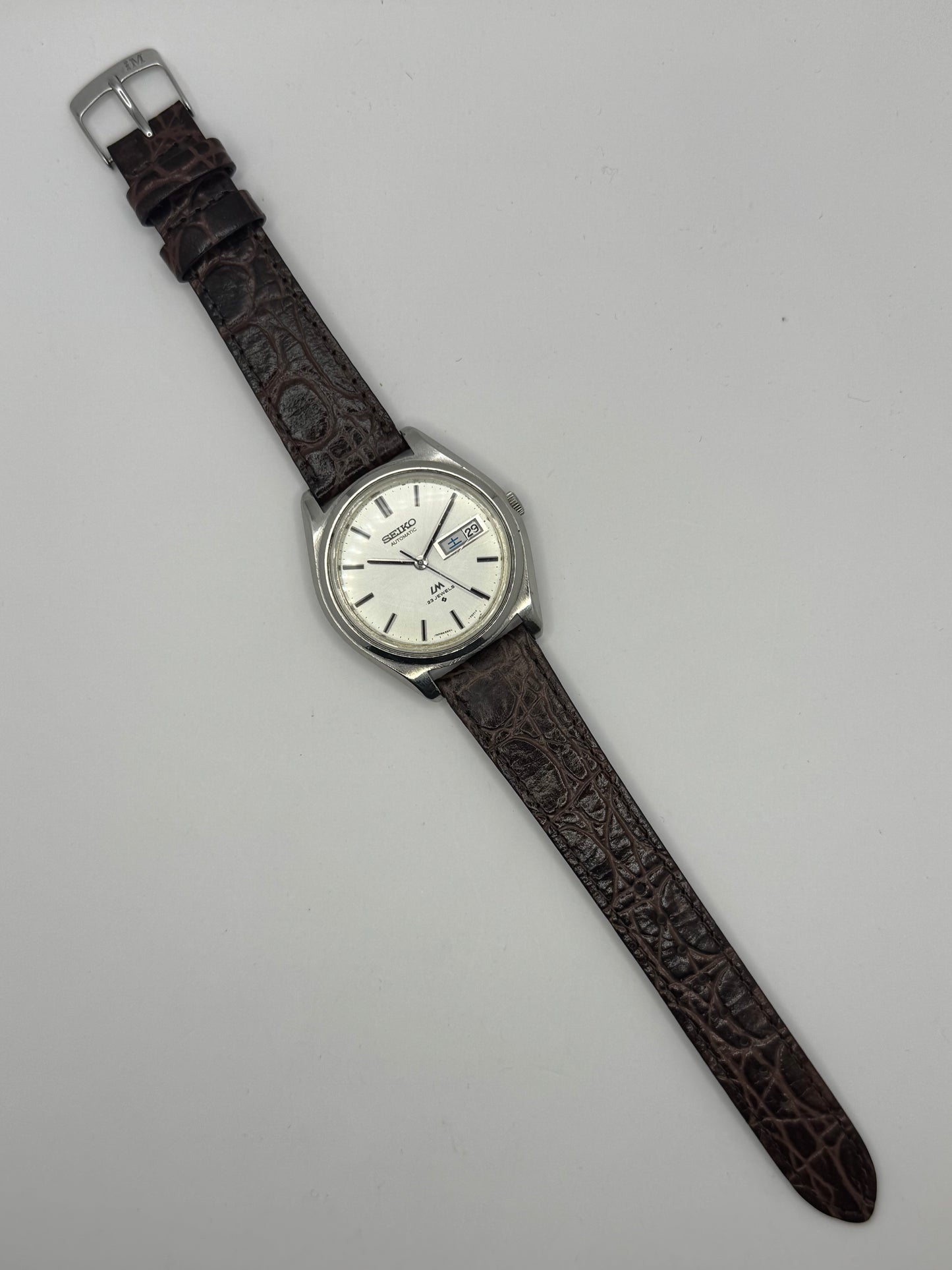 Seiko Lord Matic (LM) Automatic 23 Jewels – April 1972 – klassischer 5606 mit Kanji/Englisch Day-Date