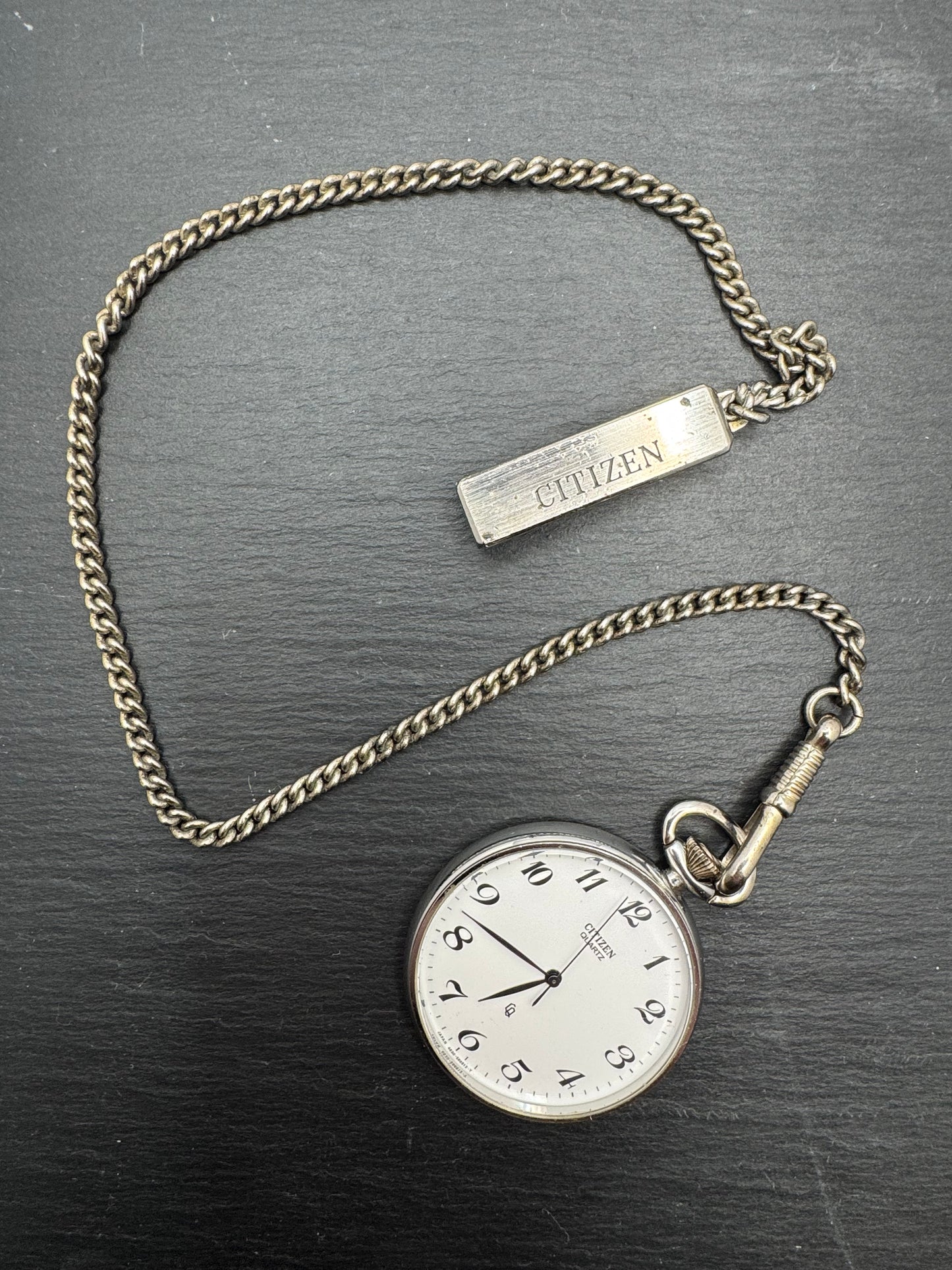 Citizen Quartz Taschenuhr – Erinnerungsuhr „普山記念 / 高尾山隆玄“ – Japan, 1994