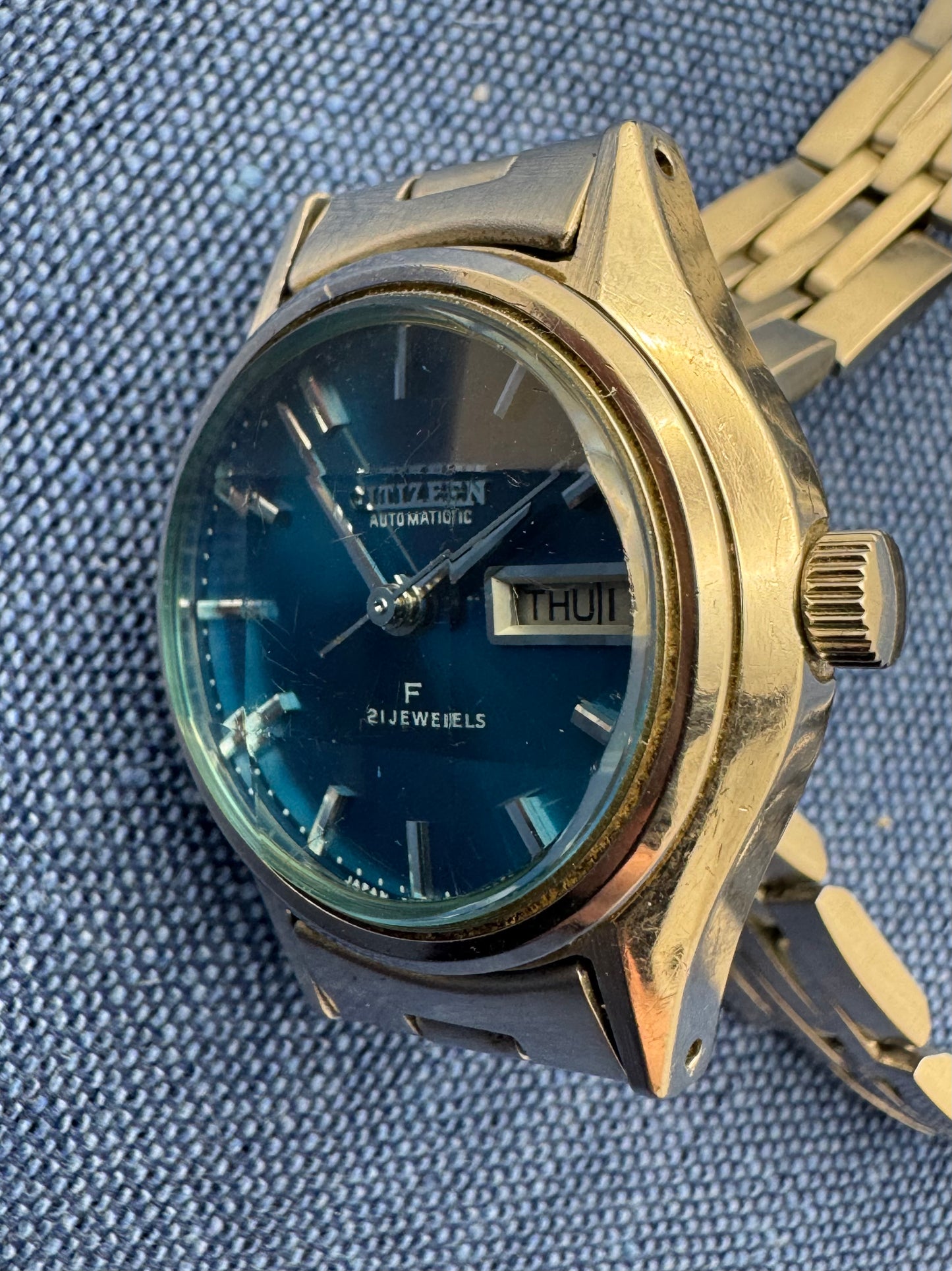 Citizen Automatik Damenuhr – Ref. 4-7000449K • Kaliber 0700 • Produktion: Juli 1975