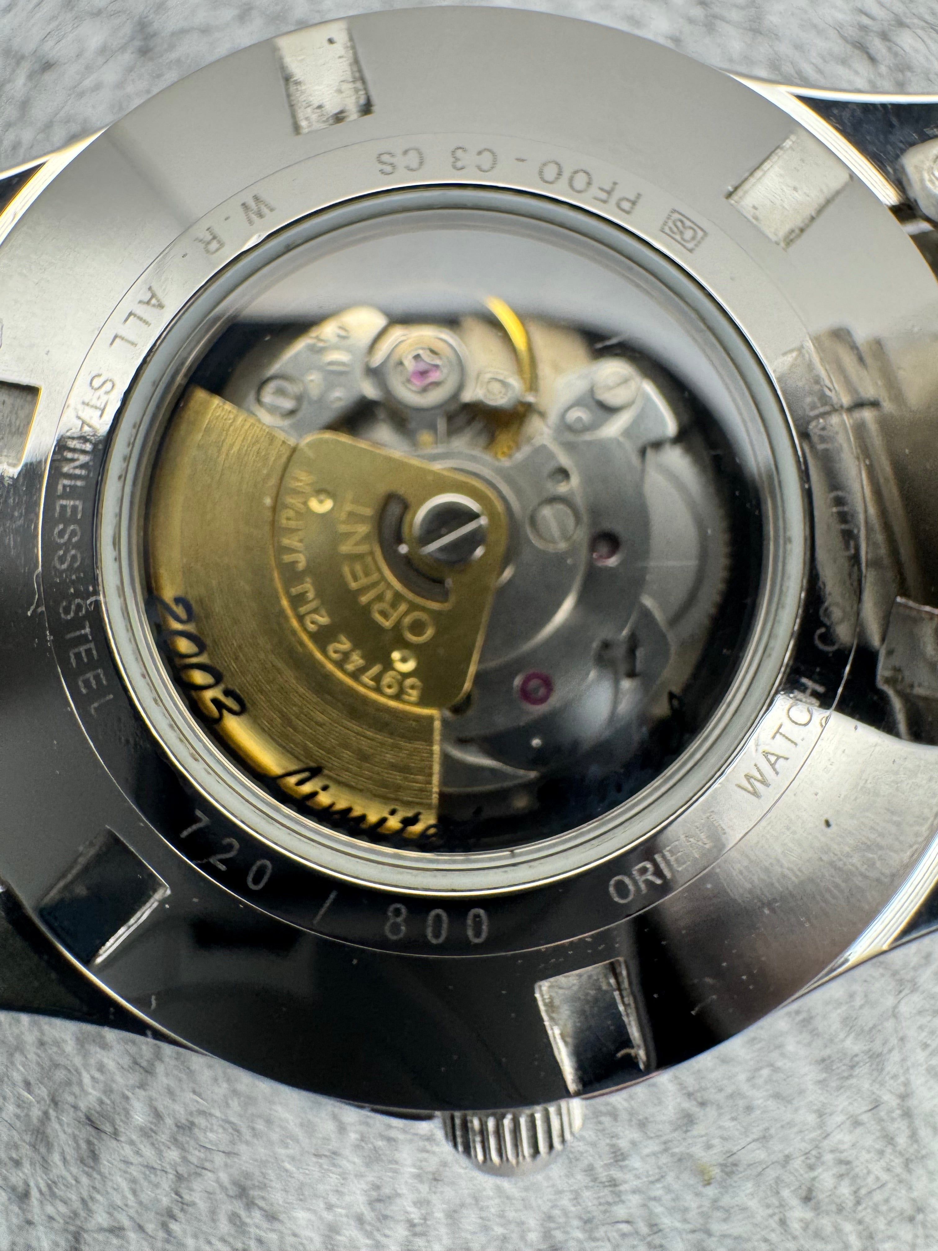 Orient Star Limited Edition No. 720/800 – Ref. PF00-C3 CS (Limited