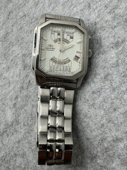 Rare Orient Multi-Year Calendar – Automatic – Ref. EUAA-C0 CS – octagonal stainless steel case – 50 m