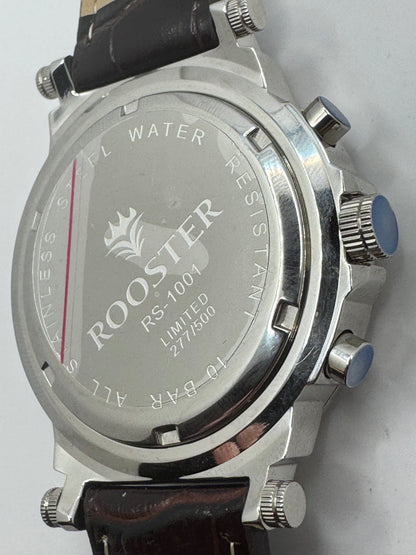 Rooster Chronograph RS-1001 WH – JDM Limited Edition 277/500 – Yokohama Japan – NOS mit Box