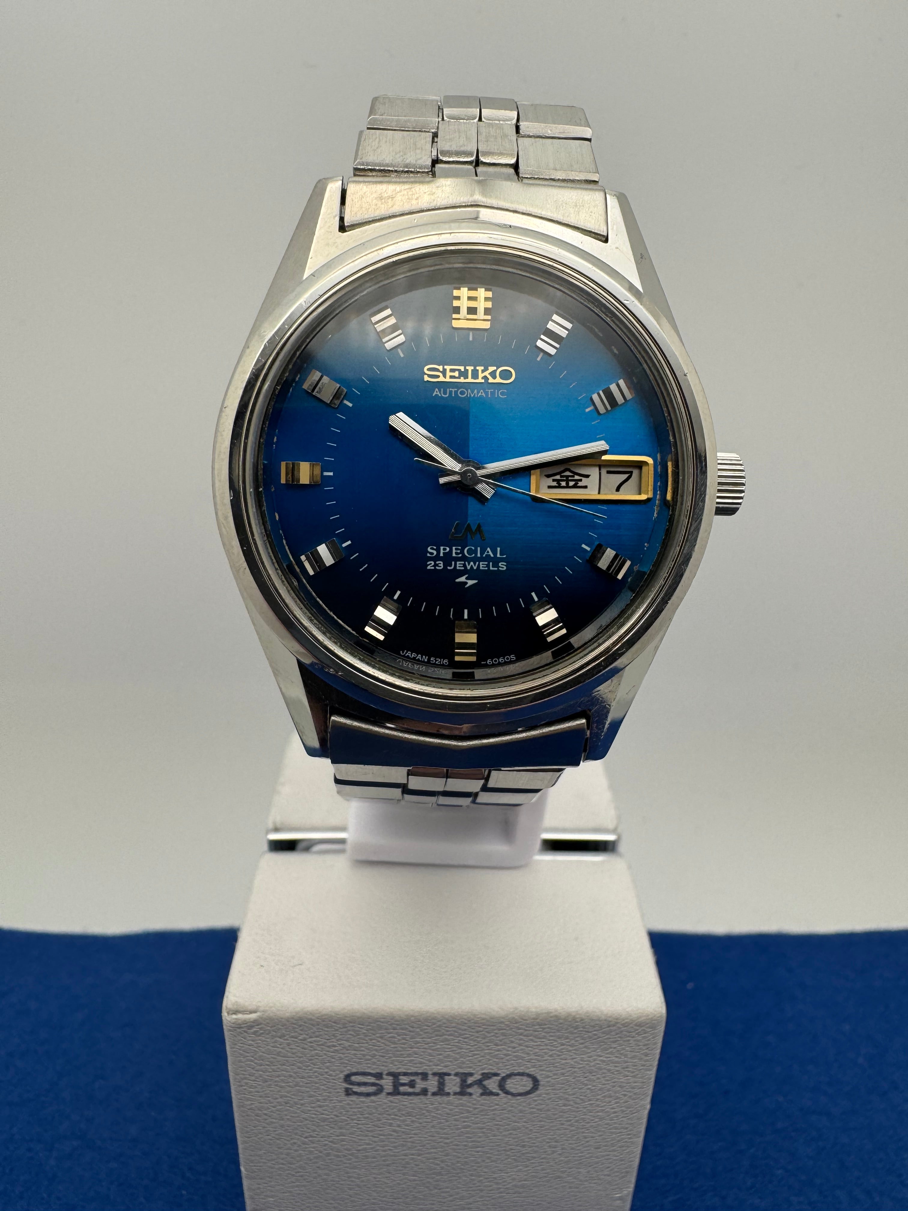 SEIKOセイコーLMスペシャル　5216-6050 稼働品 Seiko LM Special – Ref. 5216-6050 (October 1973) – Japanese