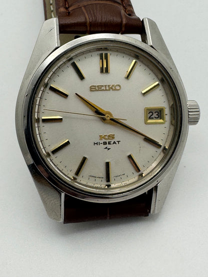 King Seiko Hi-Beat Ref. 4502-7000 – July 1969 – Daini Seikosha – with caseback medallion – serviced