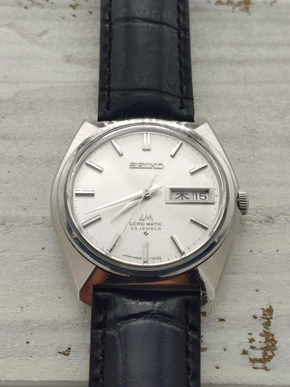 Seiko Lord Matic 5606-7000 – Calibre 5606A, 23 rubis, Suwa Seikosha – Boîtier monocoque – Octobre 1969 – fraîchement révisée