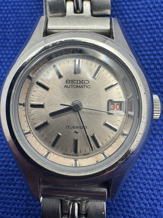 Vintage Seiko Lady Sports Automatic Hi-Beat Ref. 2205-0691 (Januar 1976) – komplett revidiert (Januar 2026)