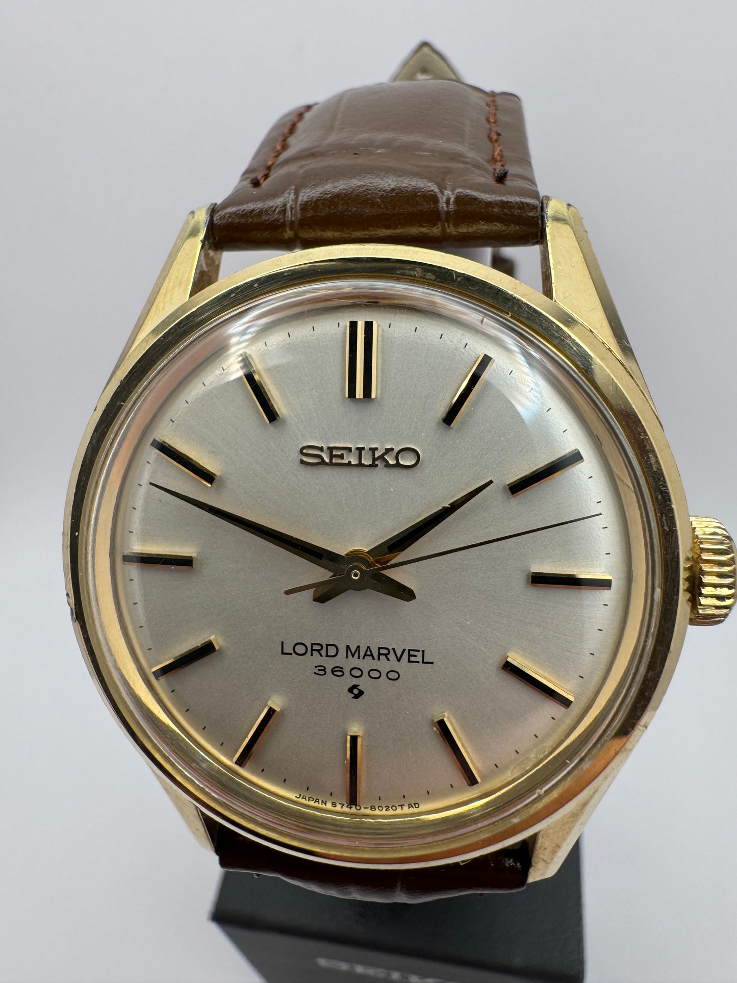 Seiko Lord Marvel 36000 – 5740-8000 – Nov. 1970 – Hi-Beat, vergoldet, revidiert