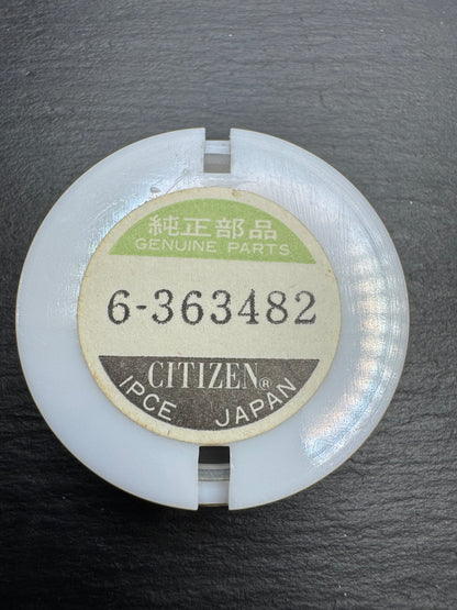 Citizen Original Dial 3630-363482 "Citizen Quartz" (round, white/railroad) - NOS