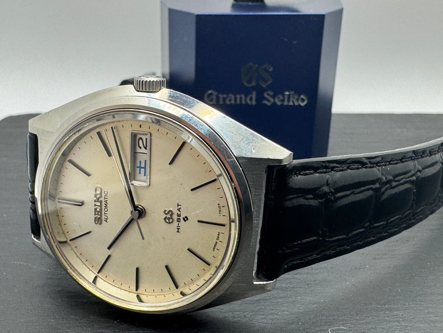 Grand Seiko 56GS Hi-Beat 5646-7010 – März 1973 – Day-Date, Suwa, revidiert