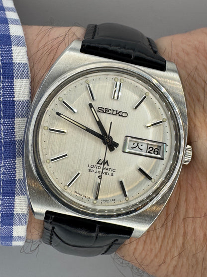Seiko Lord Matic Day-Date 5606-7050 – November 1969 – Kanji/Englisch, revidiert
