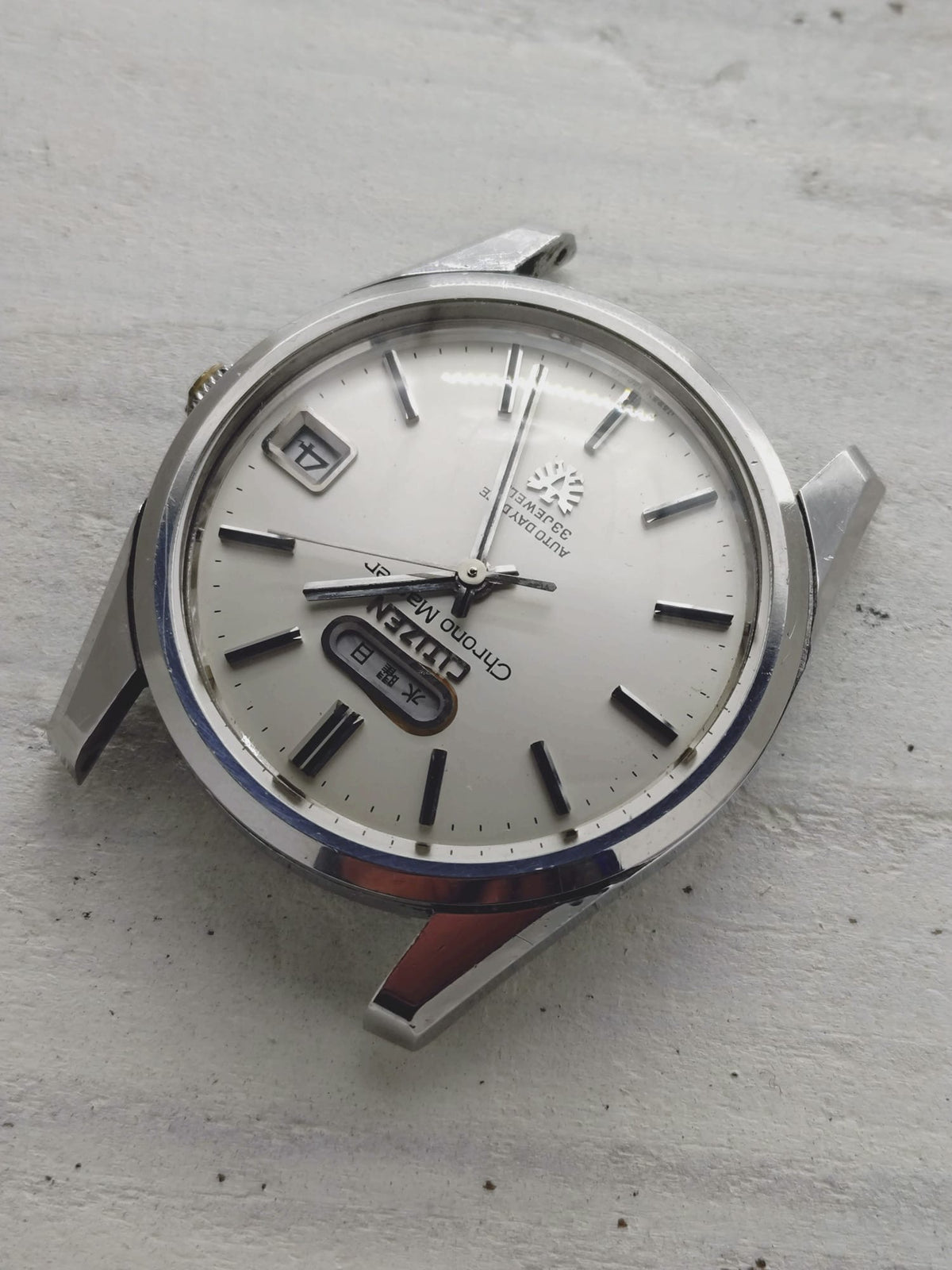 Citizen Chronomaster 33 Jewels – Juni 1967 – Auto Day/Date, Parawater – revidiert mit Beleg