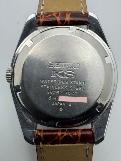 King Seiko Chronometer Hi-Beat 5626-7041 (Juni 1973) – Vollrevision 2025/außergewöhnlicher Zustand