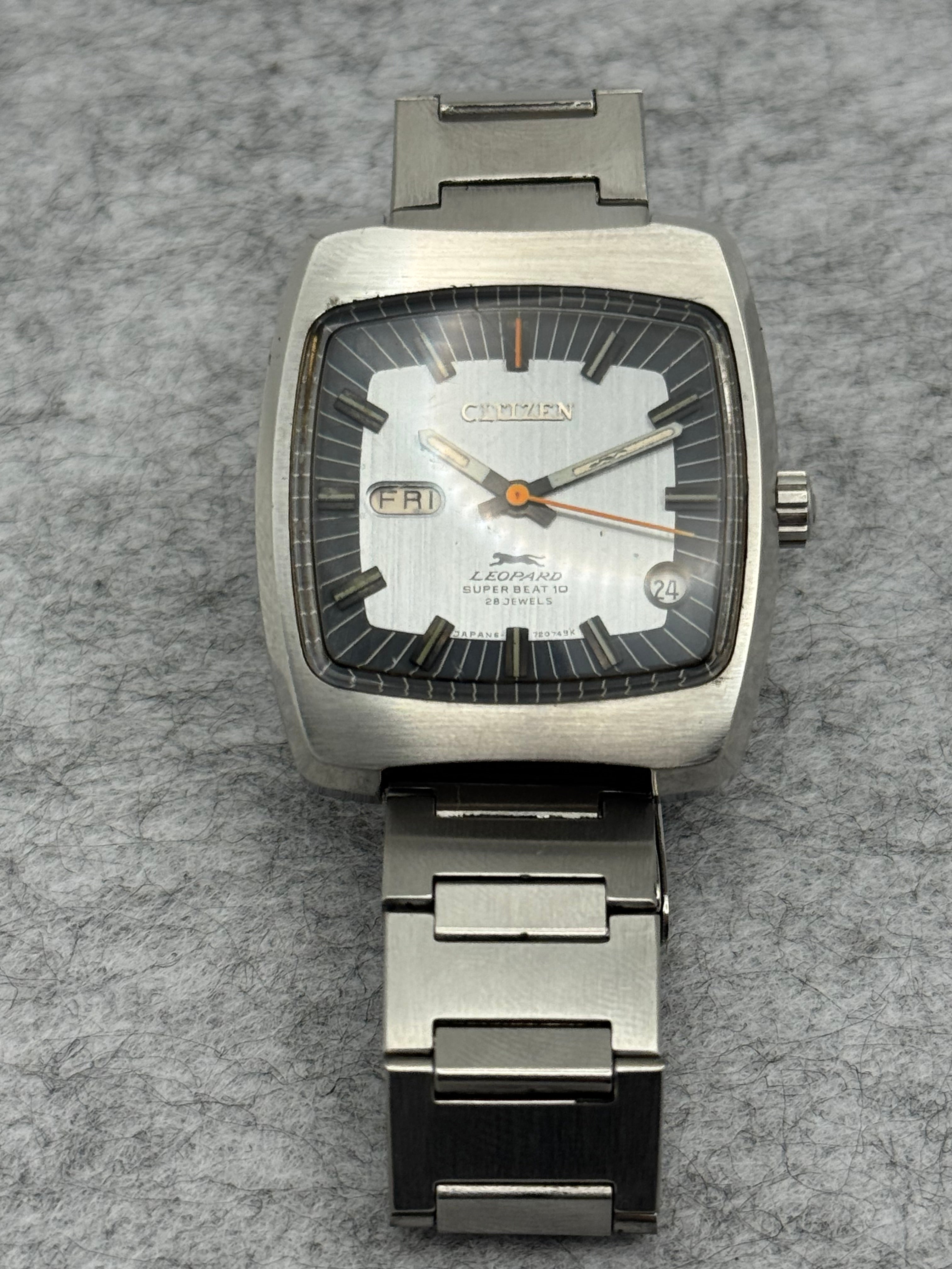 Citizen Leopard Super Beat 10 – Ref. 4-720369Y (March 1970