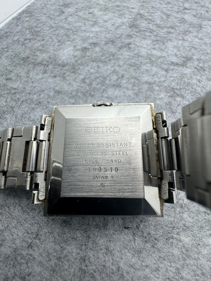 Seiko 5 Actus SS 6106-5440 – Automatic – November 1971 – Original bracelet - freshly serviced
