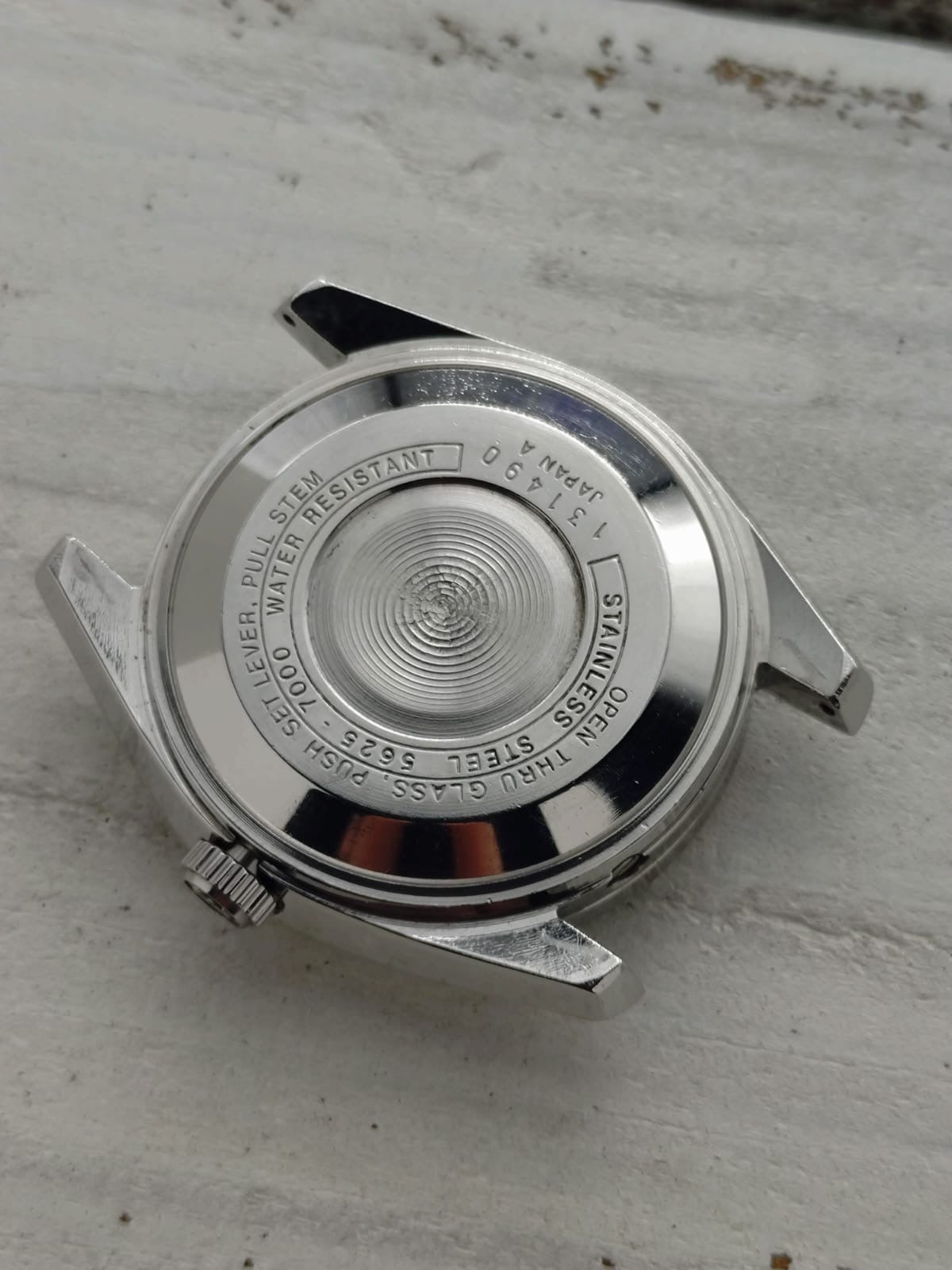 King Seiko Hi-Beat 5625-7000 – Caliber 5625A, Suwa Seikosha – Stainless steel, date only – March 1971 – freshly serviced