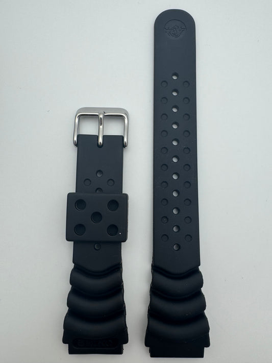 Original Seiko Diver-Armband DB73BP (20–18 mm) – schwarz (JDM)