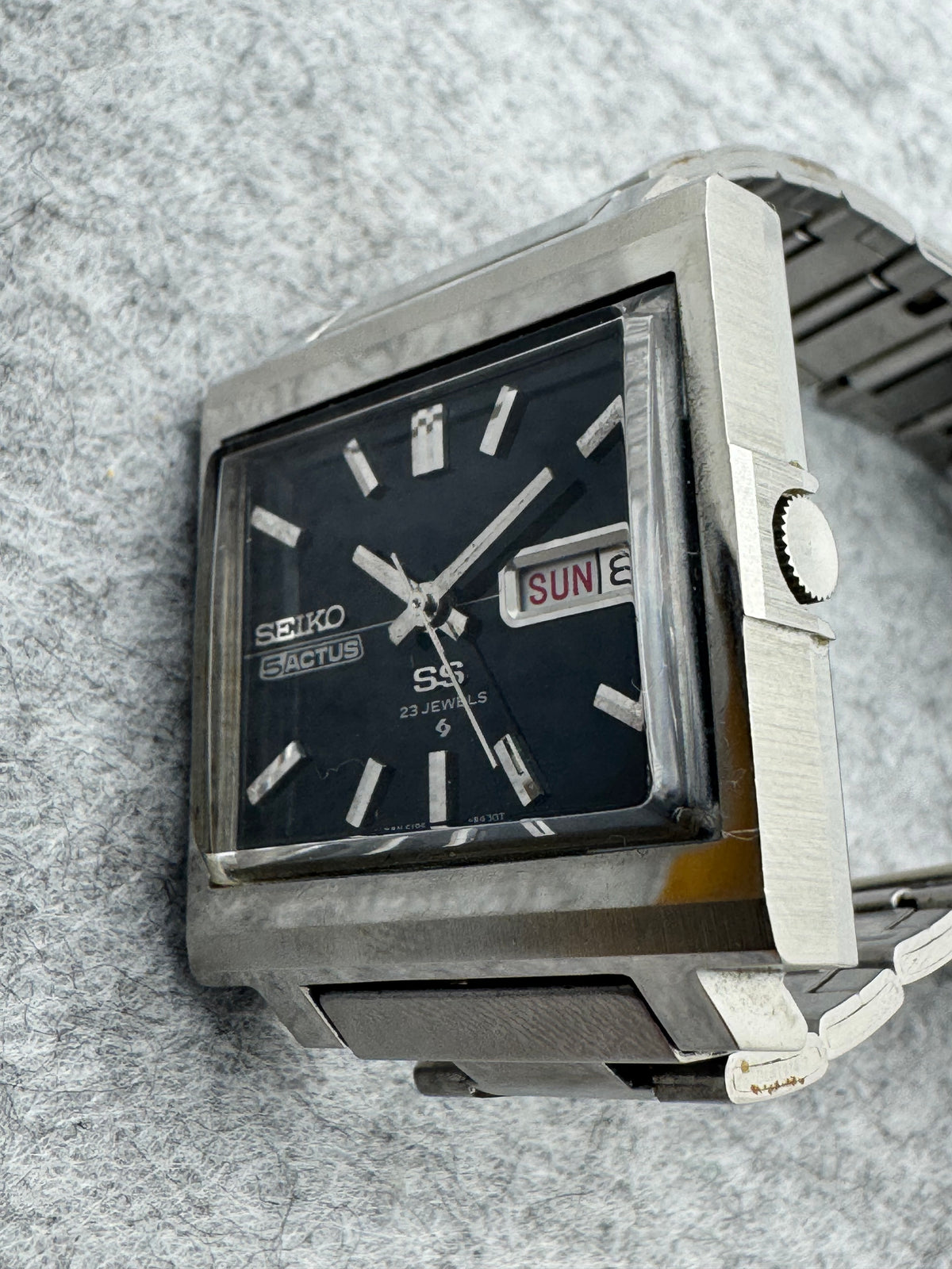 Seiko 5 Actus SS 6106-5440 – Automatic – November 1971 – Original bracelet - freshly serviced
