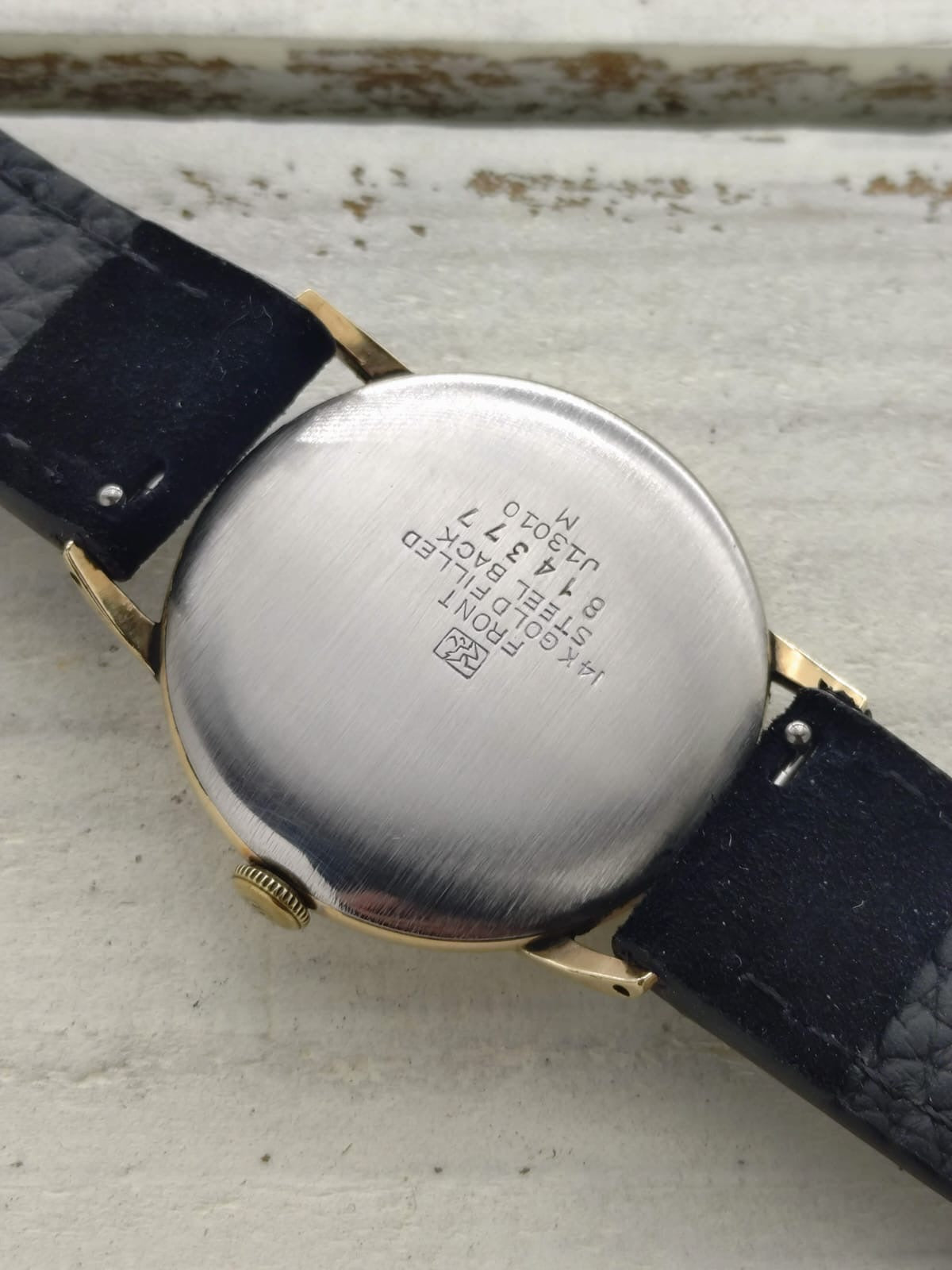 Seiko Marvel – Ref. J13010 – Manual wind, 17 jewels, Suwa Seikosha – 14K gold-filled – January 1958 – freshly serviced