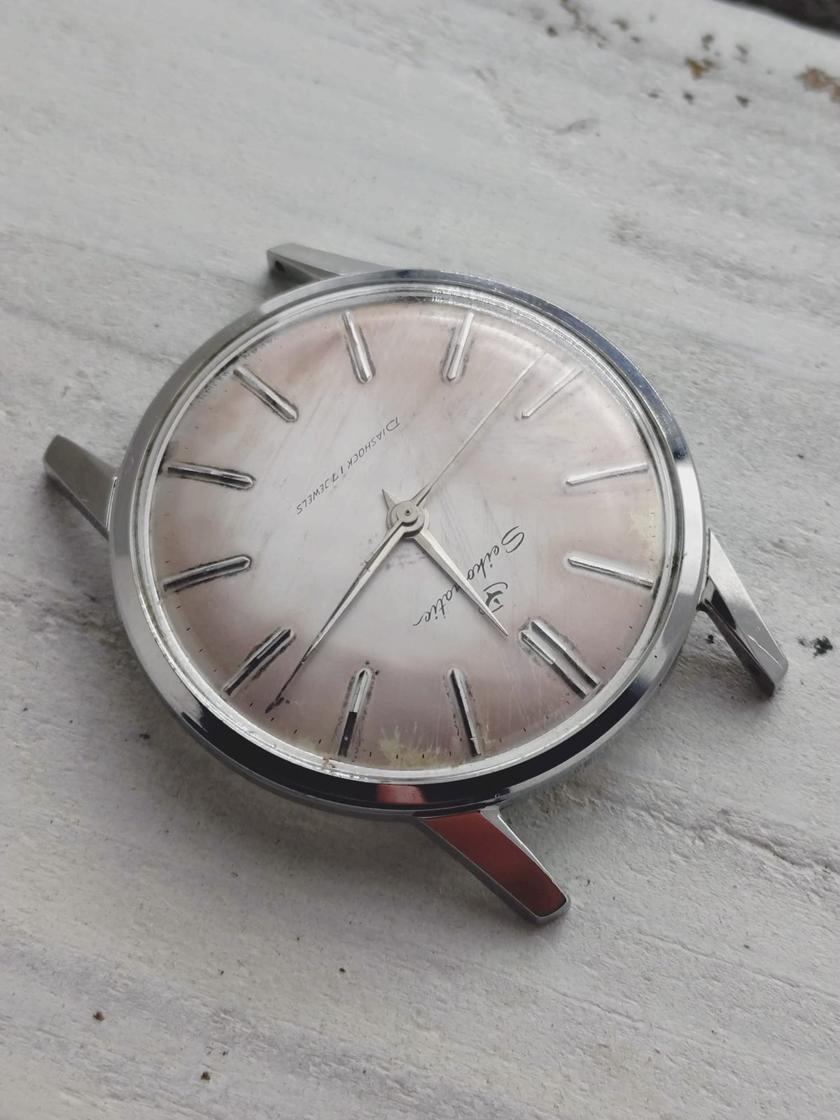 Seikomatic Diashock – Ref. J14075, Cal. 603, 20 Jewels – Tropical Dial – ca. 1961 – Anfang 2026 komplett revidiert