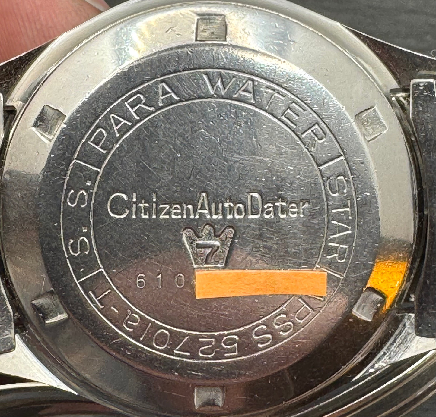 Citizen Auto Dater – Oktober 1966 – Ref. AP SS 52701A-T – Original Citizen Stahlband