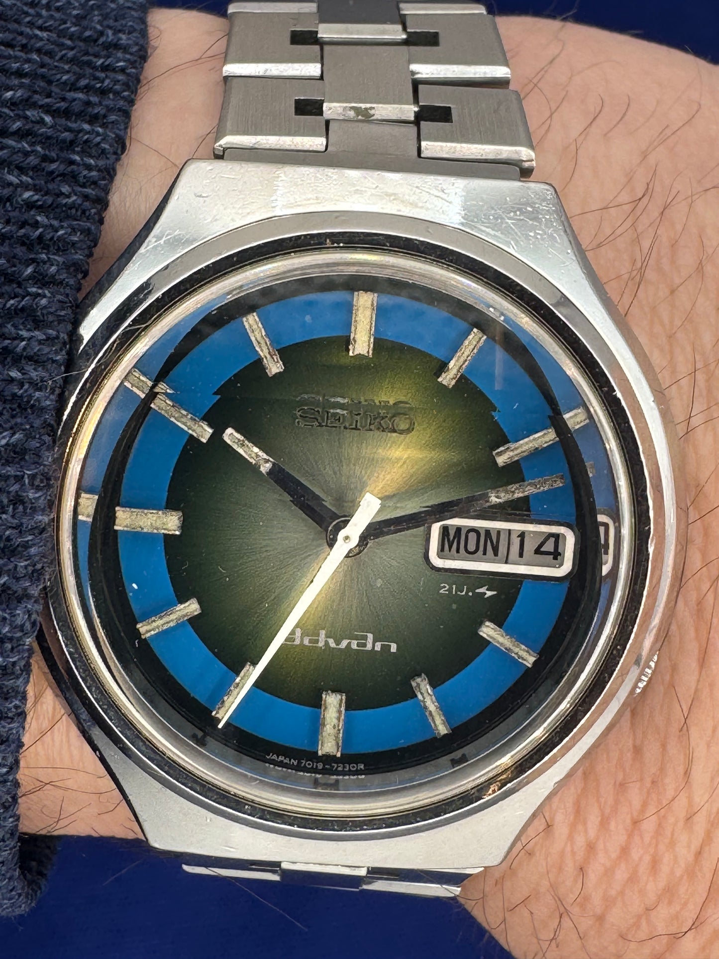 Seiko Advan 7019-7220 – ikonisches 70er Design und frische Revision (November 1972)