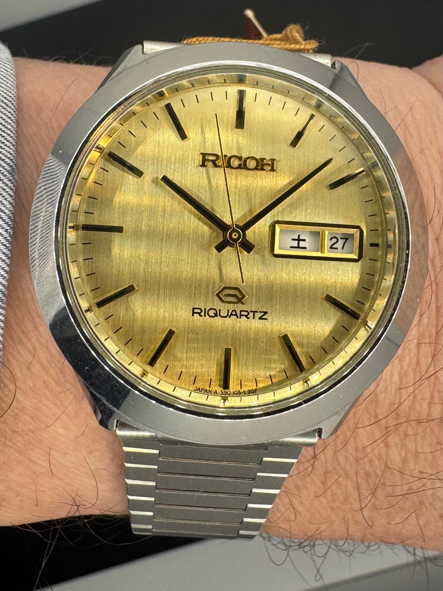 RICOH RIQUARTZ – NOS Day-Date Quartz (JDM, 1970er Jahre)