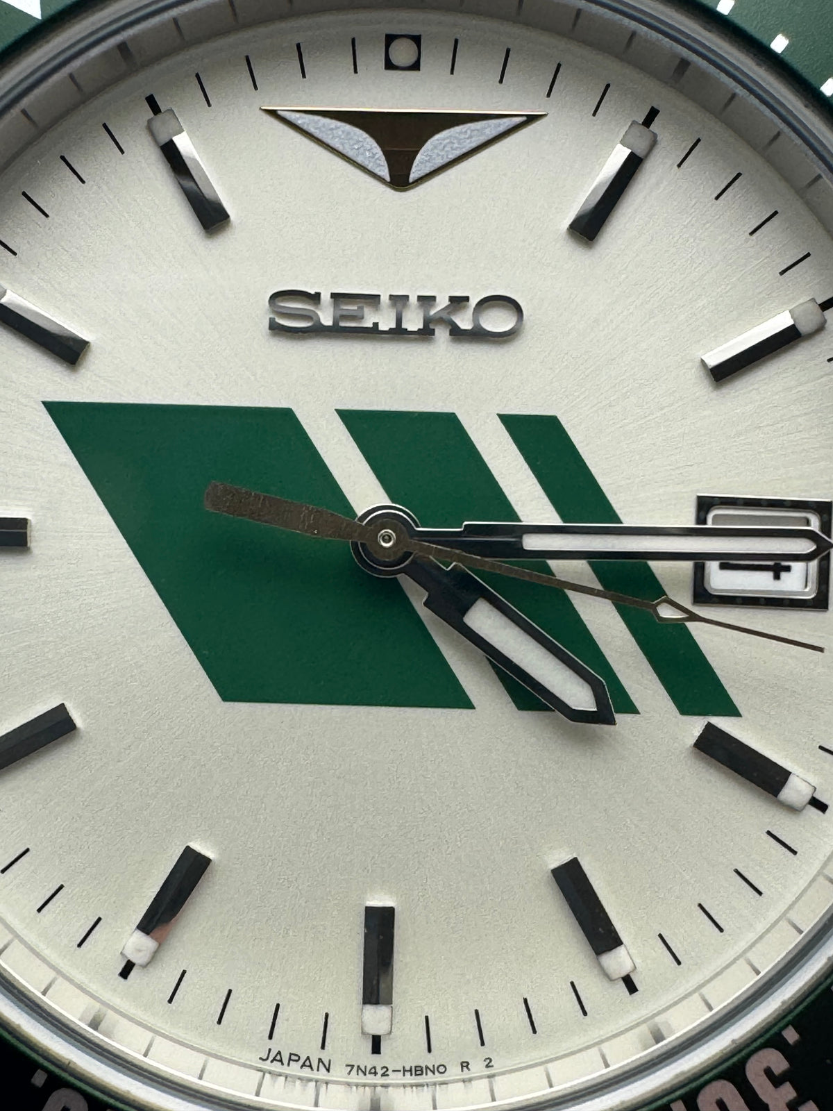 Seiko × JR Série 185 – limitée à 300 exemplaires, n° 264 – Réf. 7N42-HBE0 – Bracelet d'origine