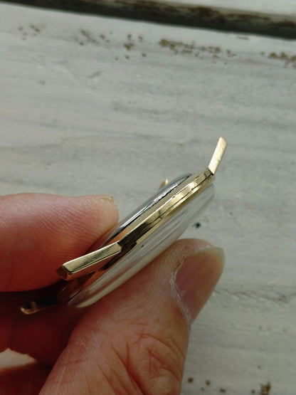 Seiko Liner « Diashock 23 Jewels » – Réf. J15007E – Calibre 3140, remontage manuel – Plaqué or – Début des années 1960 – Récemment révisée