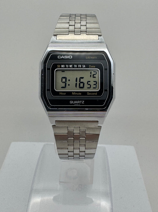 Casio Quarz Lithium – Digitaluhr der frühen 1980er-Jahre (Ref. 155B817)