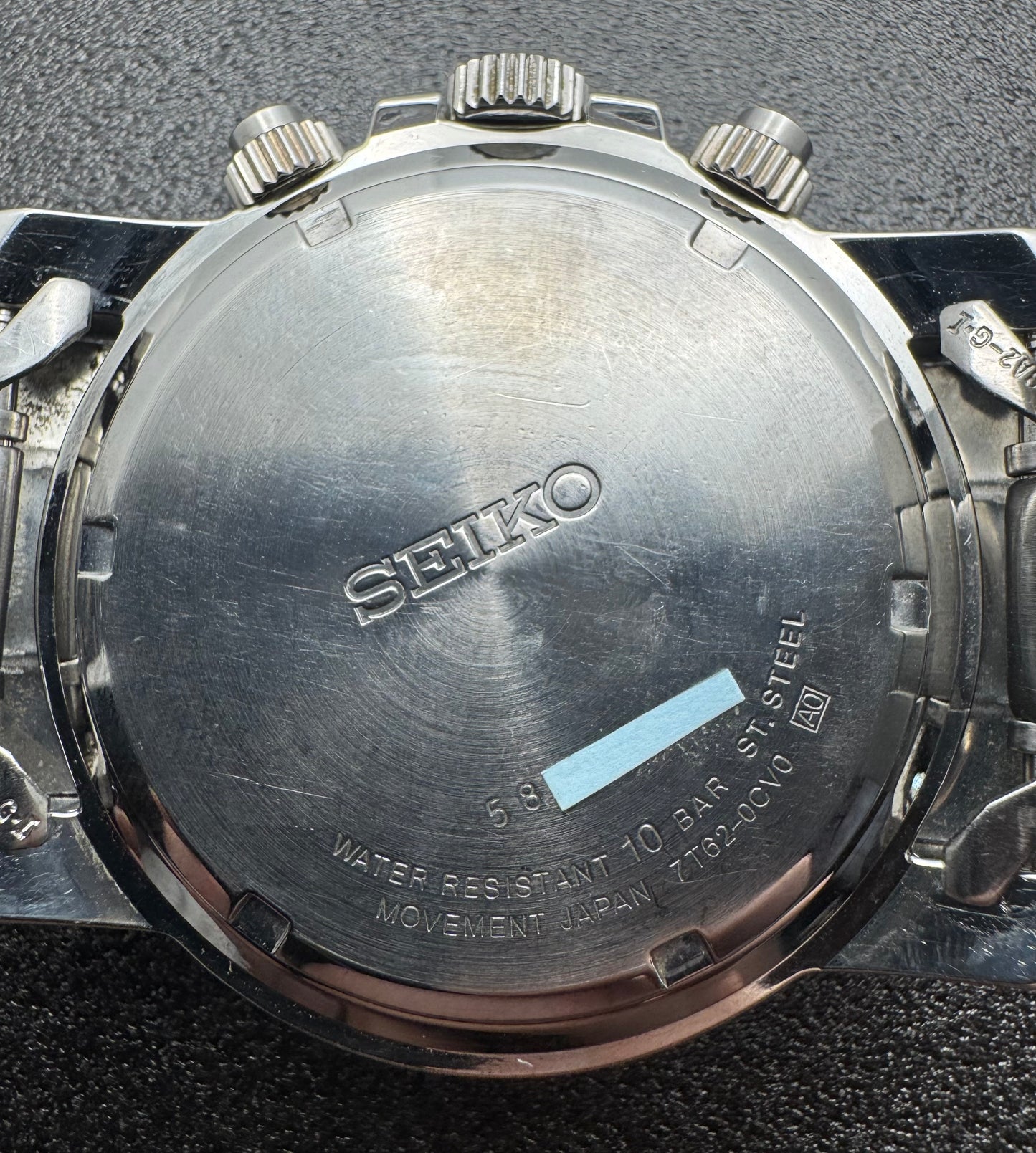 Seiko Chronograph 7T62-0CV0 (Japan, August 2005)