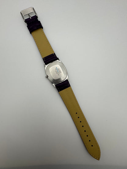 Seiko Handaufzug 2220-3530 (November 1975) – Silbernes Zifferblatt mit Patina