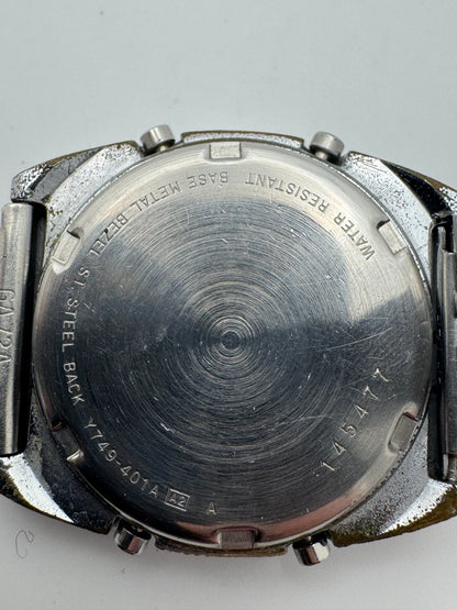 Seiko ALBA Alarm-Chronograph Y749-401A (April 1981)