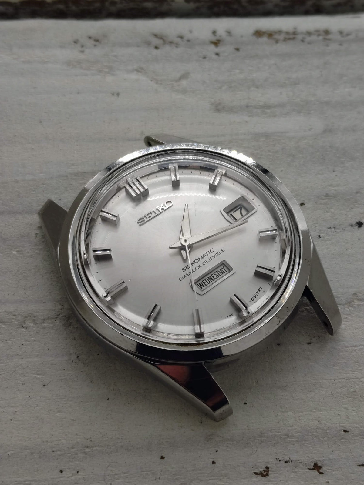 Seiko Seikomatic Weekdater – Ref. 6206-8130 – Kaliber 6206B, Automatik, Suwa Seikosha – Juni 1966 – frisch revidiert