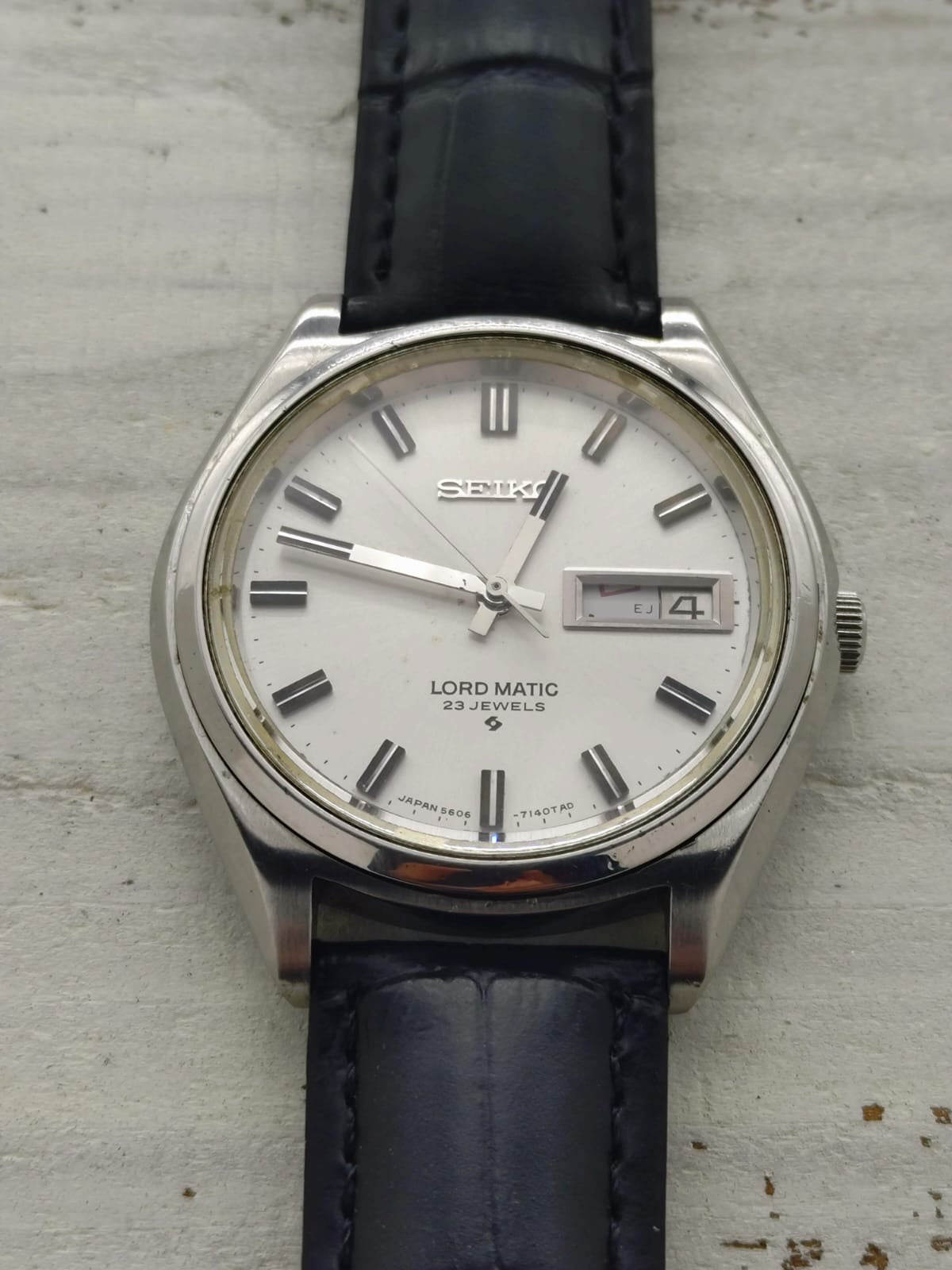 Seiko Lord Matic 5606-7070 – Calibre 5606A, 23 rubis, Suwa Seikosha – Boîtier monocoque – Mars 1969 – fraîchement révisée