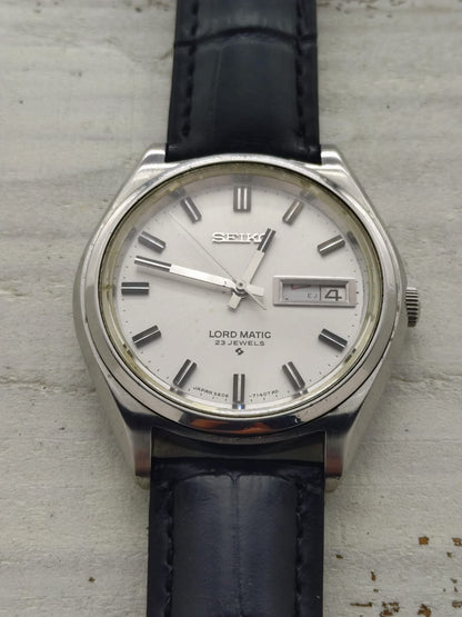 Seiko Lord Matic 5606-7070 – Calibre 5606A, 23 rubis, Suwa Seikosha – Boîtier monocoque – Mars 1969 – fraîchement révisée