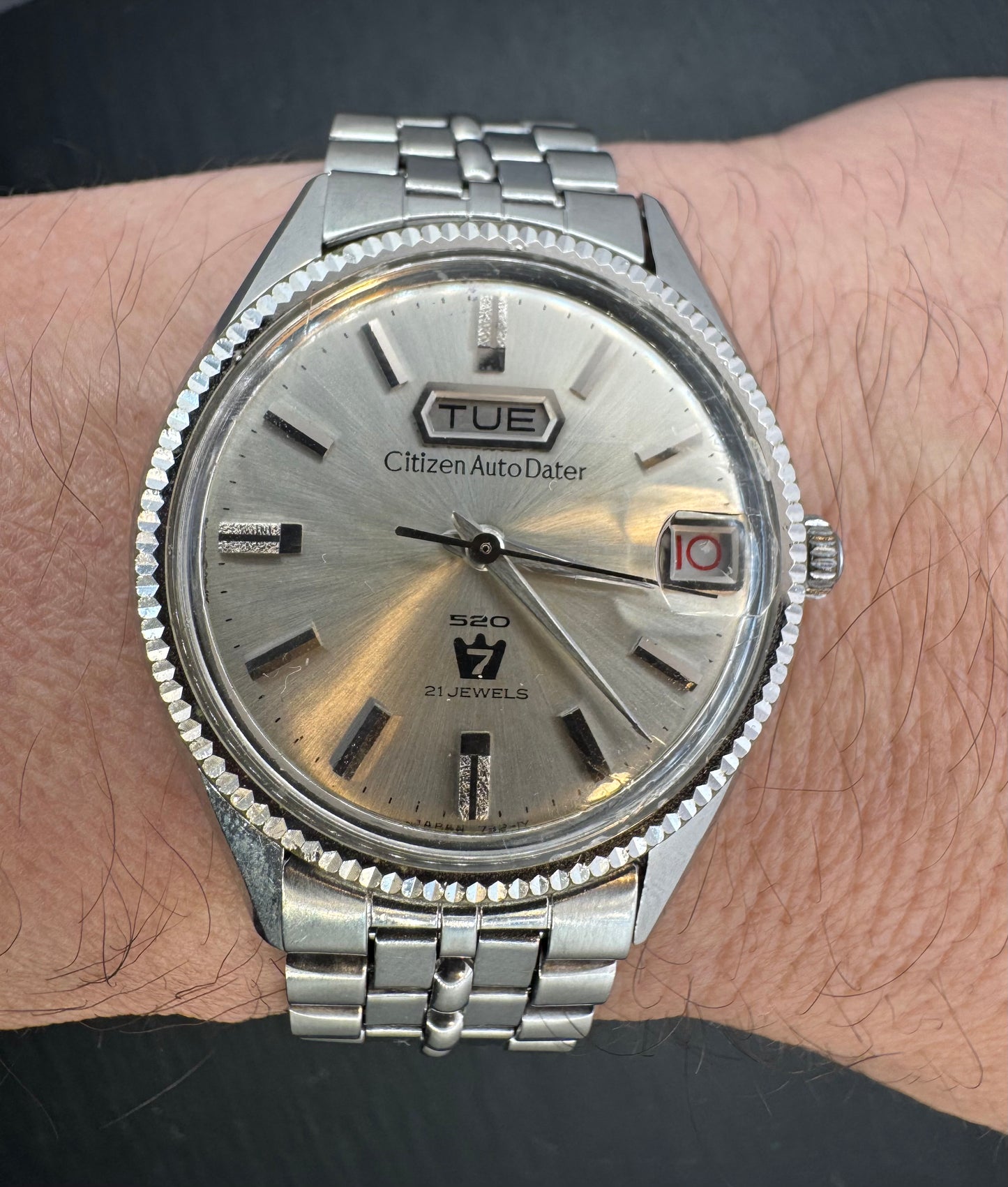 Citizen Auto Dater – Oktober 1966 – Ref. AP SS 52701A-T – Original Citizen Stahlband