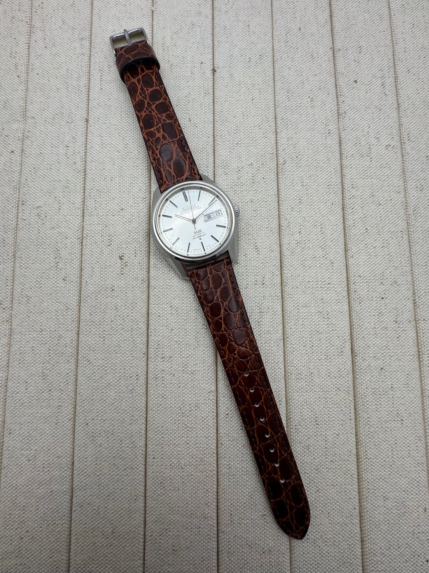 King Seiko Chronometer Hi-Beat 5626-7041 (Juni 1973) – Vollrevision 2025/außergewöhnlicher Zustand