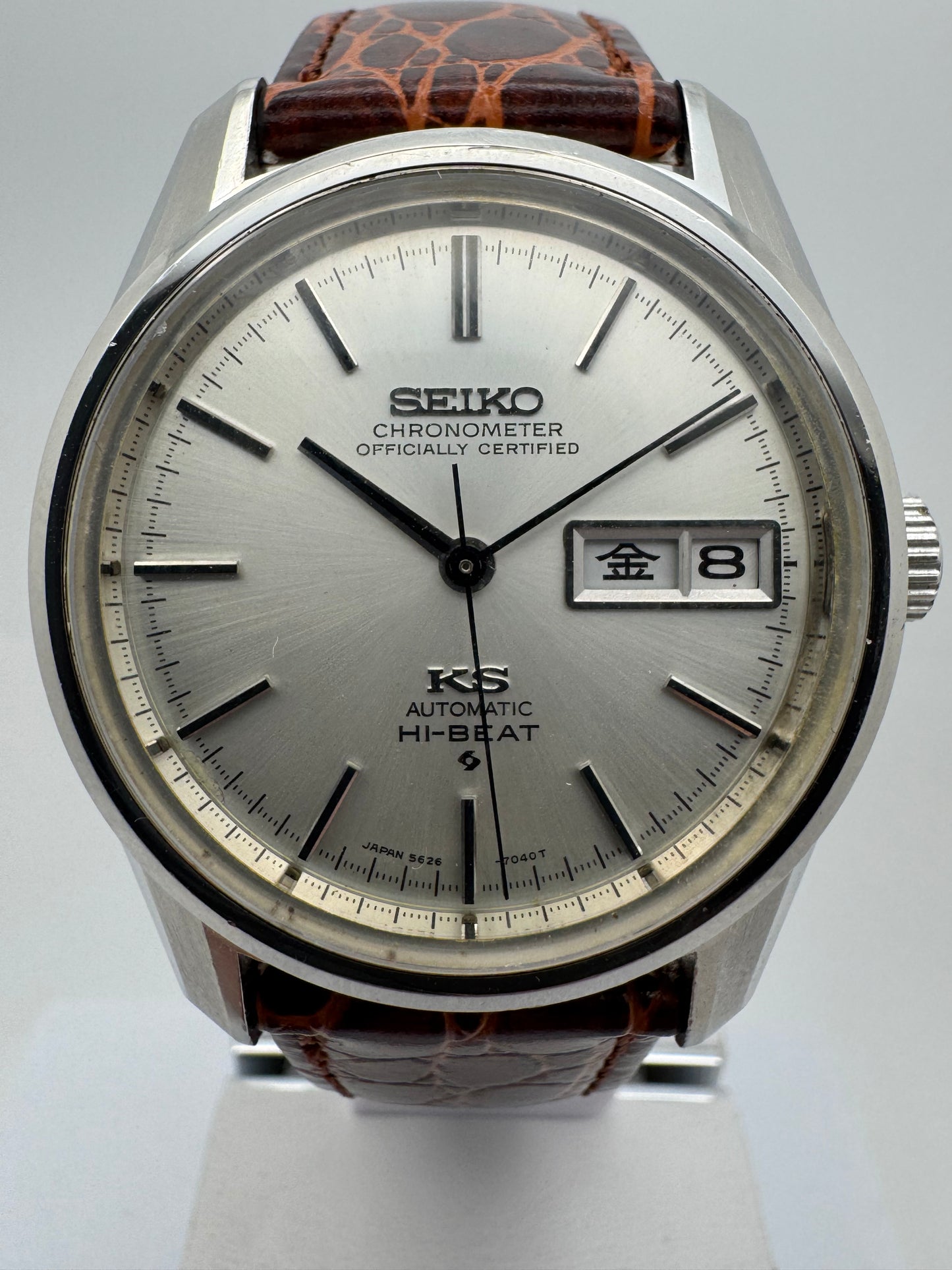 King Seiko Chronometer Hi-Beat 5626-7041 (Juni 1973) – Vollrevision 2025/außergewöhnlicher Zustand