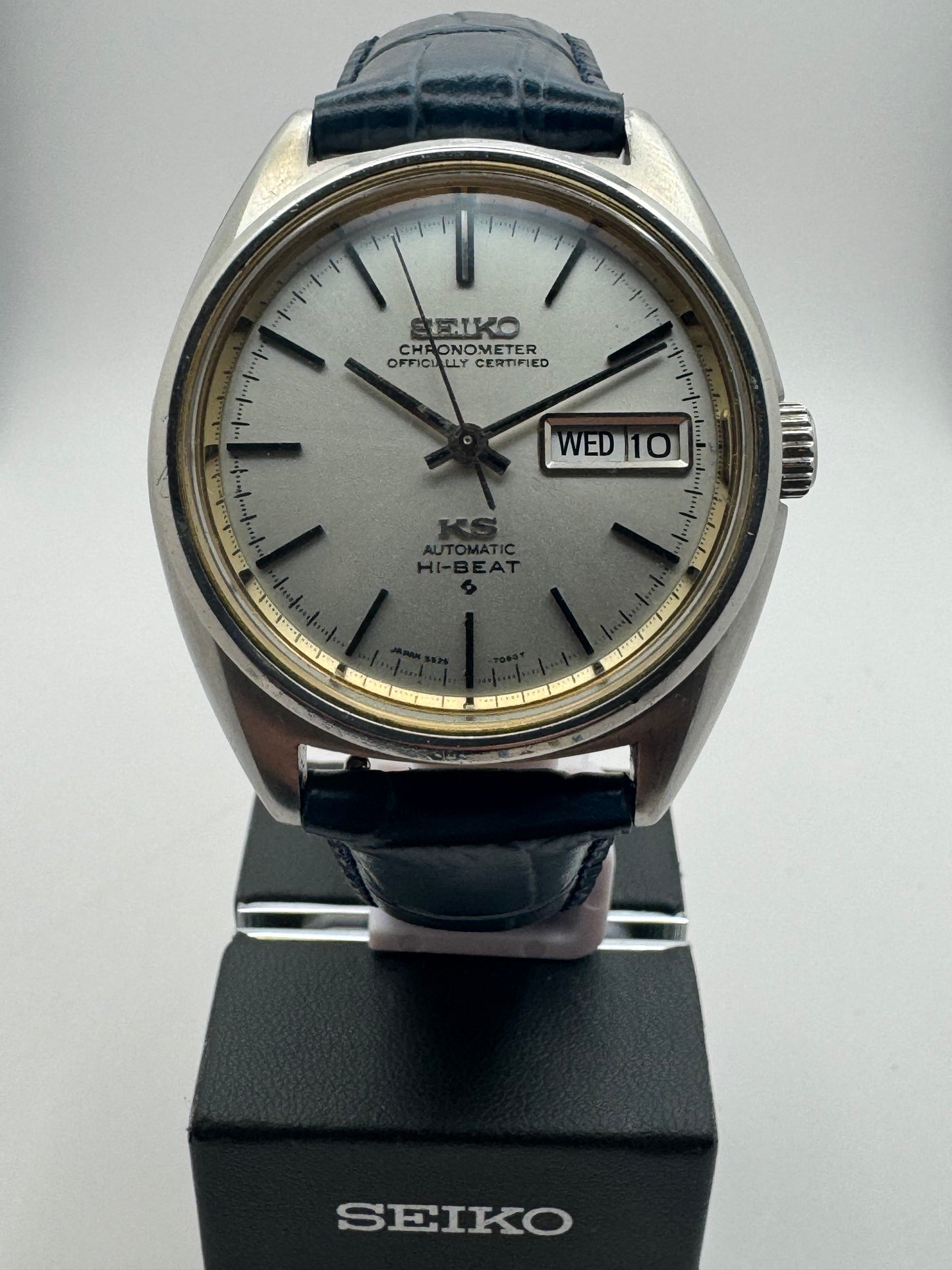 Vintage King Seiko Chronometer Officially Certified Hi-Beat Ref. 5626-7060 (Juni 1970) – „56KS" Suwa-Manufaktur, JCA-zertifiziert