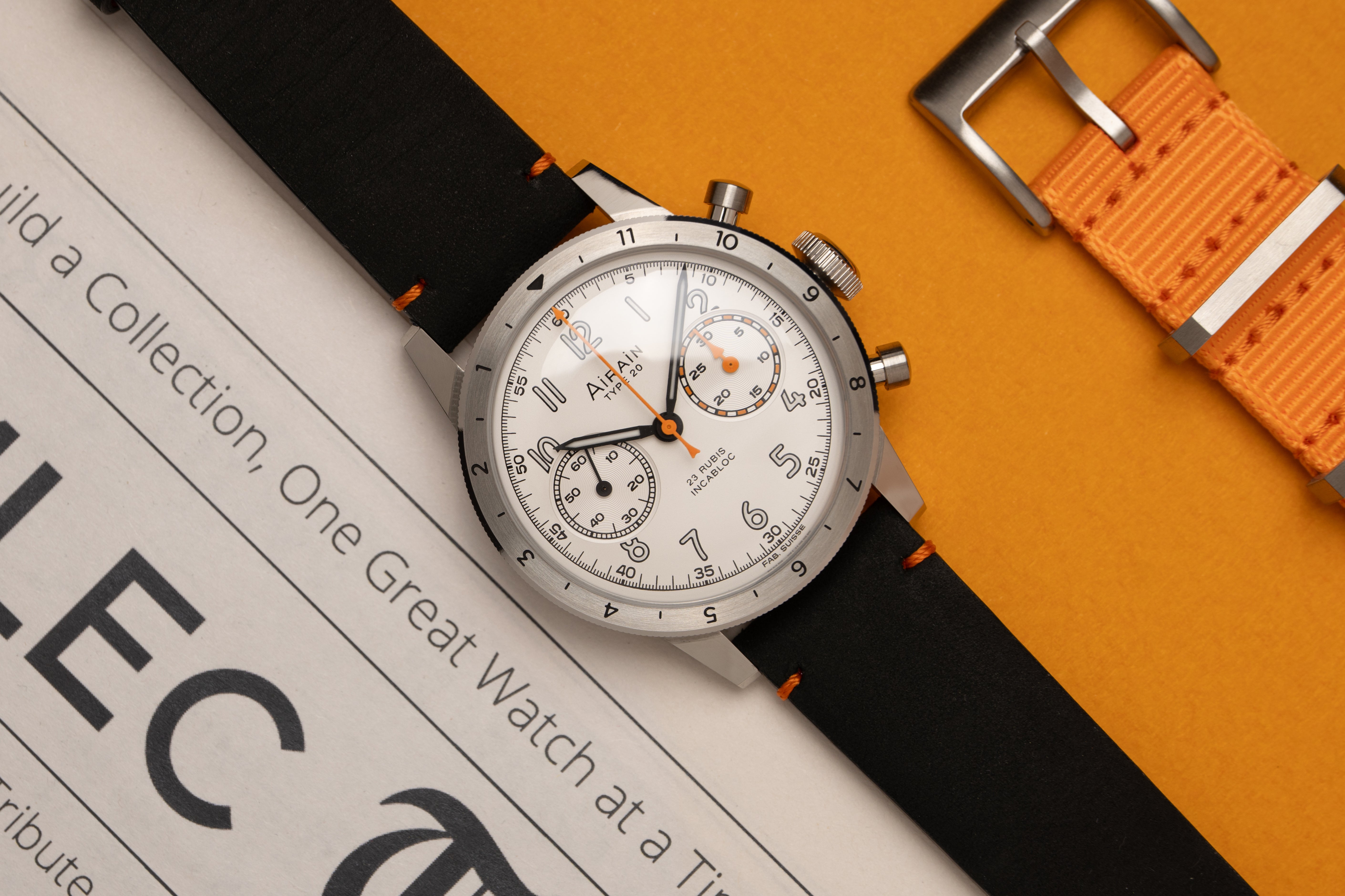 Airain Type 20 ACE – flyback chronograph – Japanese Microbrands