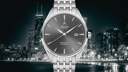 Atlantic Worldmaster 1888 Automatik NE – Anthrazit (42 mm)