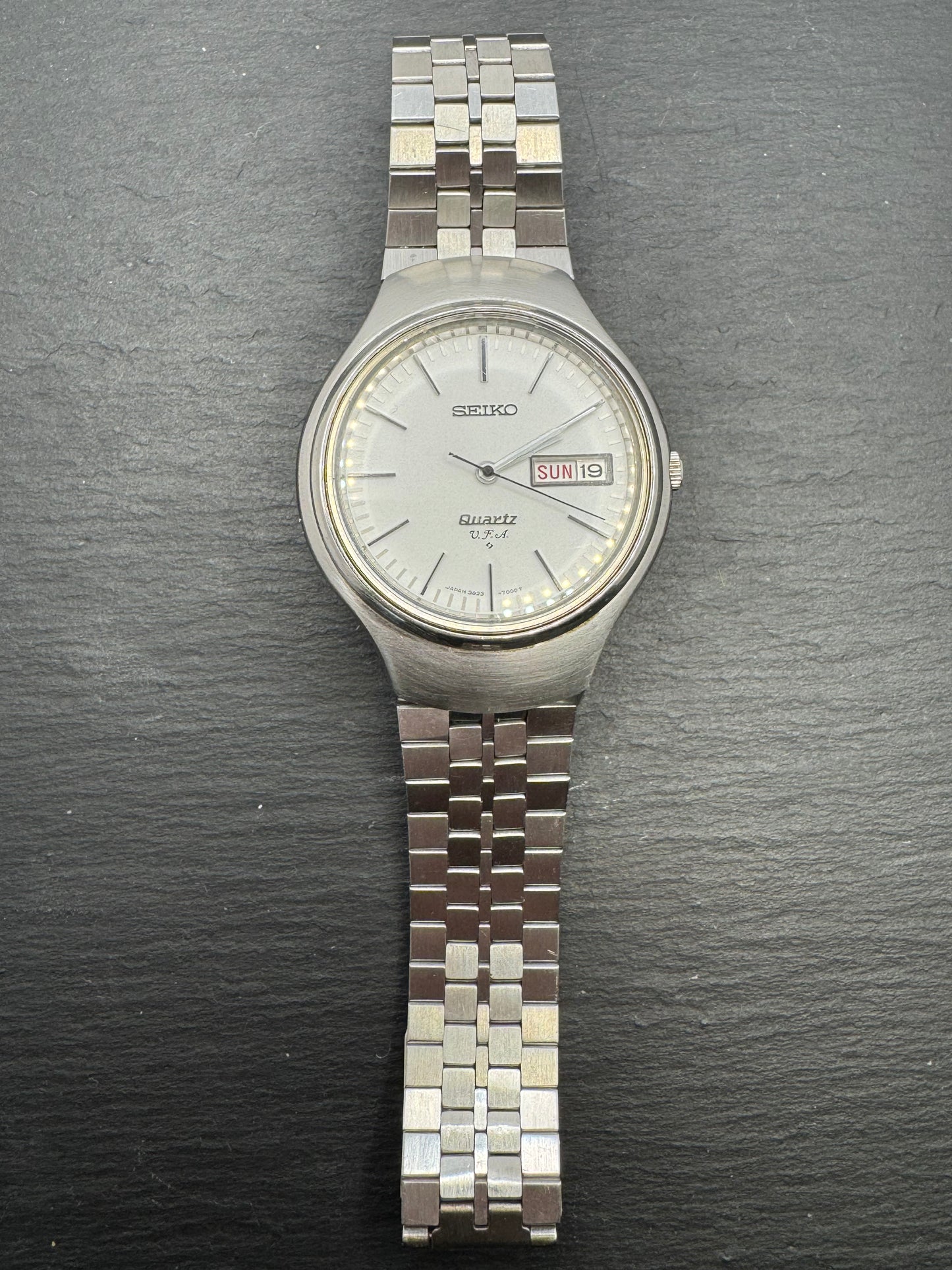 Seiko Quartz V.F.A. 3823-7000 – Februar 1973 – Full Set – Very Fine Adjusted – High Accuracy Quarz Ikone