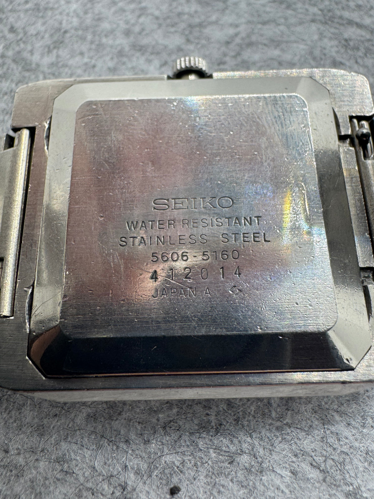 Seiko Lord Matic 5606-5160 – Automatique – cadran TV vert – janvier 1974 – 25 rubis – fraîchement révisée