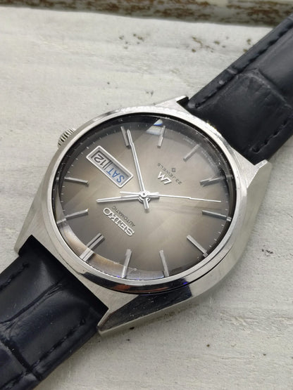 Seiko Lord Matic 5606-8130 – Rauch-Verlaufszifferblatt & Facettenglas – 23 Jewels, um 1975