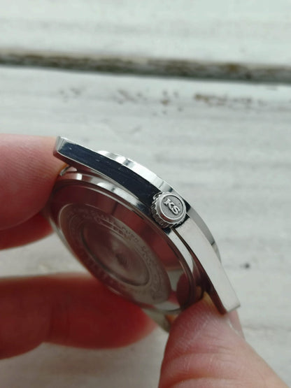 King Seiko Hi-Beat 5625-7000 – Caliber 5625A, Suwa Seikosha – Stainless steel, date only – March 1971 – freshly serviced