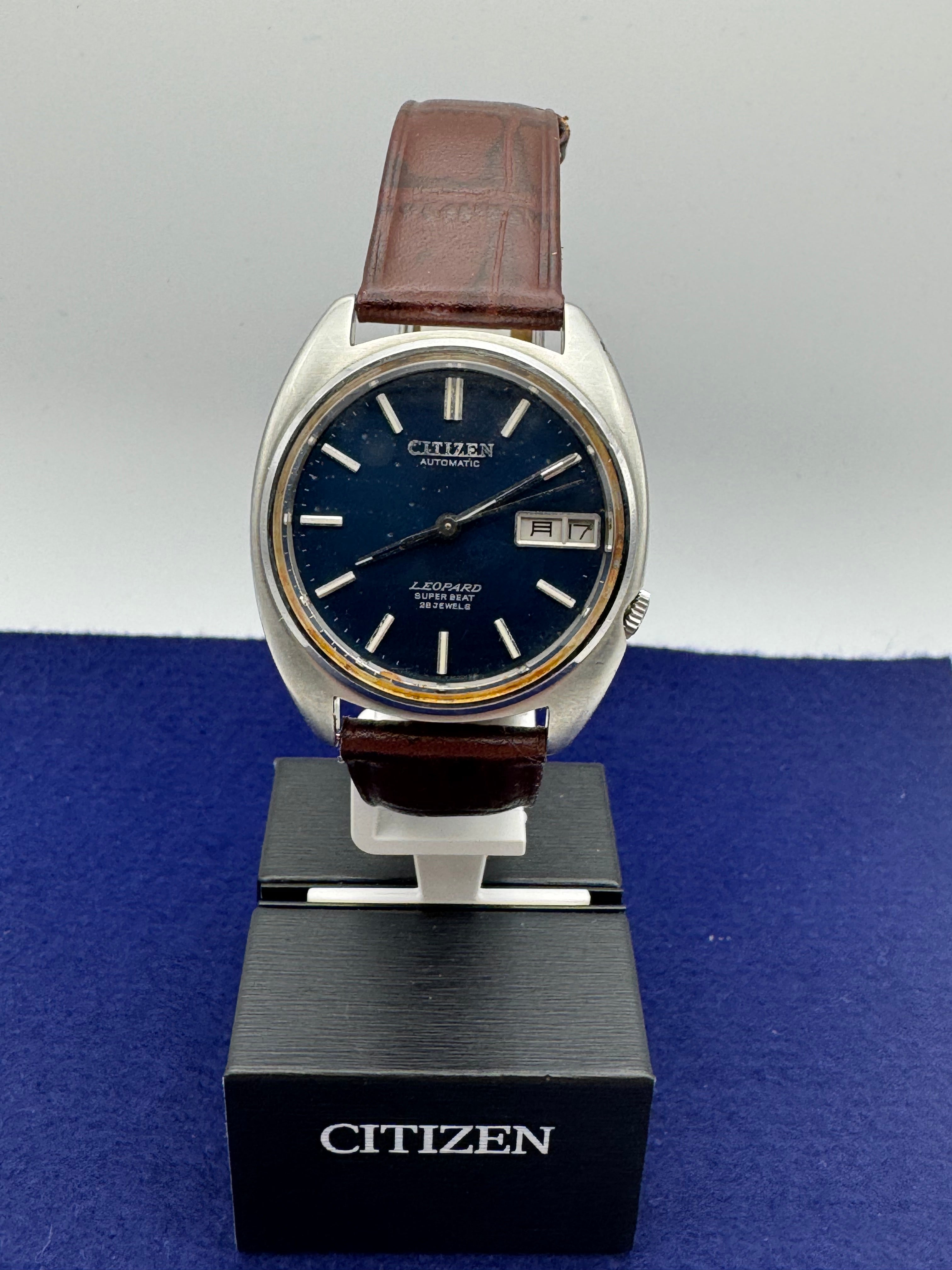Citizen Leopard 7720 Automatic – Super Beat 28 Jewels (August 1971