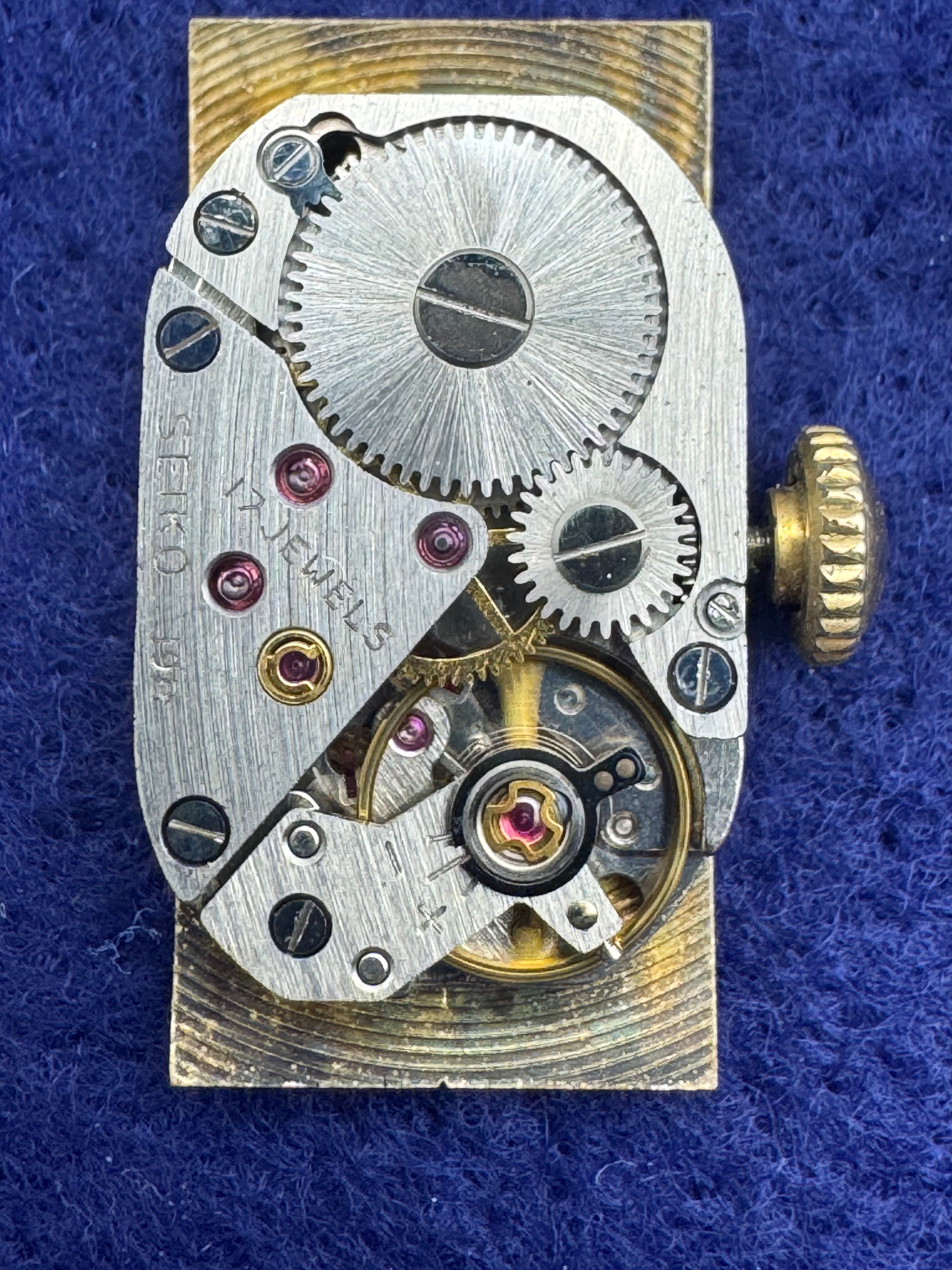 戦前 四阪島 掛時計 住友 アンティーク 無人島 骨董 SEIKOSHA Seiko Venus – Diashock 17 Jewels – Hand-wound ladies' wristwatch