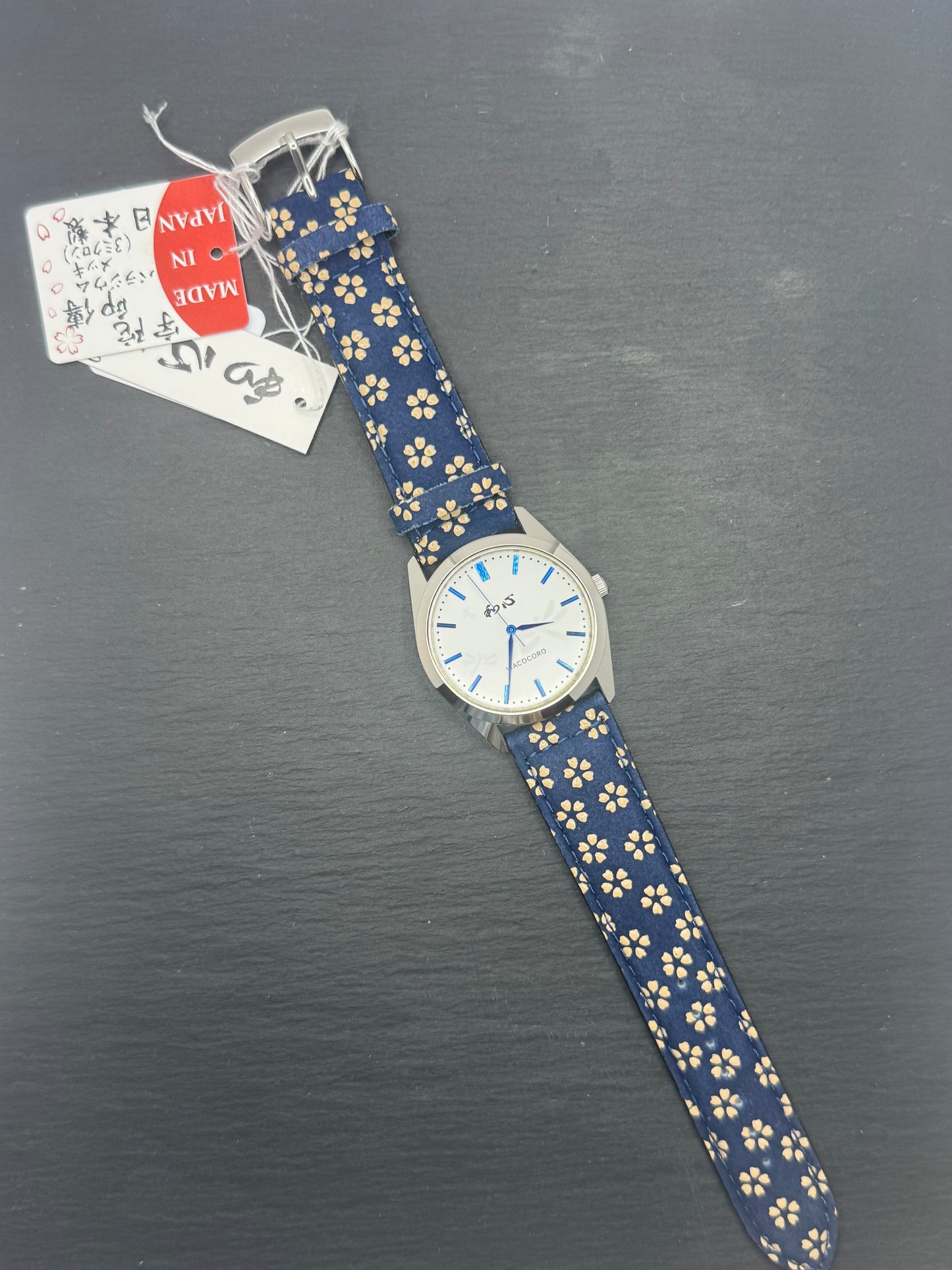 Wacocoro „Dragonfly Dial“ – Japanische Designuhr mit Uda-Inden Lederarmband – Full Set (November 2025, ungetragen)