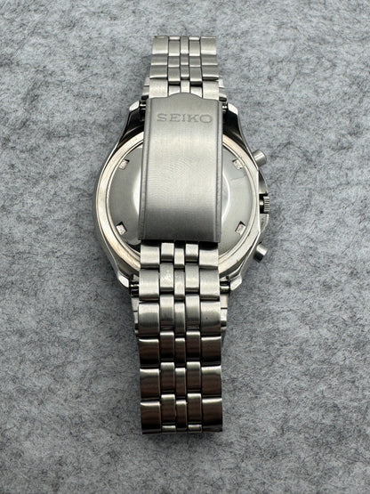 Seiko Automatic Chronograph - Cal. 6139 - Black Dial - Arabic/English Day-Date - Vintage 1970s