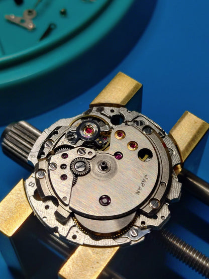 Rarity: Citizen Highness 36000 – Ref. 4-740203 Y – Caliber 7430, 36,000 bph automatic, chronometer quality – blue dial – October 1971 – freshly serviced